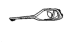 Honda 71102-TVA-F00 CVR, R- FR- FOGLIGHT
