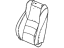 Honda 81521-TVC-A73ZD Cover, Left Front Seat-Back Trim (Type Z) (Combined)