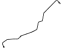 Honda 46960-TVC-A01 Pipe, Clutch (A)