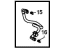Honda 16722-6A0-A01 Hose, Fuel Feed