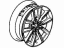 Honda 42800-TVA-AD1 W-WHEEL (17X7) (1/2J)