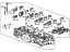 Honda 12100-6B2-A00 Cylinder Head Assembly
