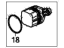 Honda 91715-5MX-A01 Connector, Waterproof (45P 040F)