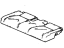 Honda 82131-TG7-A41ZD Cover Assembly, Rear Seat Cushion Trim (Type Z) (Leather)