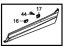 Honda 75313-TG7-A21 GARNISH ASSY., R. RR. DOOR (LOWER)