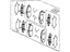 Honda fit brake pads price