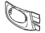 Honda 08V31-SDA-10052 Garnish, R. Foglight