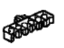 Honda 46392-SDB-003 Clip B, Brake Pipe