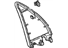 Honda 76270-SJC-A00ZA Garnish, L. Door Mirror *NH167L* (GRAPHITE BLACK)