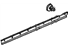 Honda 72827-SJC-A02 Seal, R. RR. Door Side Sill