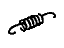 Honda 47574-S0X-000 Spring, Return