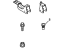 Honda 08L33-SJC-1A0R1 Bracket Set, Side Step