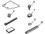 Honda 08F13-TE0-100R2 Hardware Kit