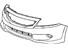 Honda 04711-TE0-A80ZZ Face, Front Bumper (Dot)