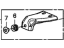 Honda 17132-5BA-A00 Stay Assy,Int Man
