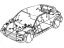 Honda 32109-SH3-A10 Wire, Tailgate