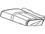 Honda 82531-TK8-A42ZA Cover, Left Rear Seat Cushion Trim (Warm Gray) (Leather)
