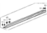 Honda 71800-TK8-A10ZD Garnish Assy., R. Side Sill *NH731P* (CRYSTAL BLACK PEARL)