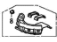 Honda 17053-TK8-A00 Protector Set, Fuel Tank