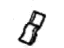 Honda 81521-SE3-A61ZA Cover, Left Front Seat-Back Trim (Palmy Gray) (Joan)