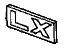 Honda 75731-SE1-J00 Emblem, Rear (Lx)