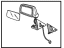 Honda 76250-SE3-A12 Mirror Assembly, Driver Side Remote Control Door (Matsuyama)