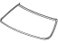 Honda 73225-SE3-000 Rubber, RR. Windshield Dam