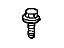 Honda 90163-SC2-000 Bolt, Flange (12X25)