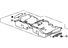 Honda 83302-T2F-A11ZA Carpet As*NH167L*