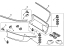 Honda 08F03-T2A-112 Spoiler, Rear (Silver Metallic)