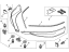 Honda 08F01-T2A-112 Front Ub Spoiler Nh-700M
