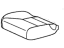 Honda 81131-T3W-L21ZA Cover, Right Front Seat Cushion Trim (Cashmere Ivory)