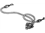 Honda 81635-S0X-A21 Knob & Wire, L. Middle Seat Honda 81635-S0X-A21 Knob & Wire, L. Middle Seat