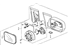 Honda 76250-S0X-A12 Mirror Assembly, Driver Side Door (R.C.)