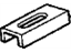 Honda 81255-S0X-A21 Cover, Middle Seat Track End Honda 81255-S0X-A21 Cover, Middle Seat Track End