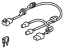 Honda 08V67-TA0-10030 Harness, Back-Up Sensor
