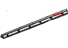 Honda 72875-TA0-A01 Weatherstrip, L. RR. Door (Inner)