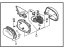 Honda 76250-SR4-A21ZA Mirror Assembly, Driver Side Door (Harvard Blue Pearl) (R.C.)