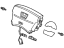 Honda 06770-SR4-A80ZC Airbag Assembly, Inflator (Excel Charcoal) (Type F)