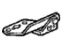 Honda 60120-SJ4-010ZZ Hinge, Passenger Side Hood