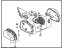 Honda 76200-SR4-A21ZA Mirror Assembly, Passenger Side Door (Harvard Blue Pearl) (R.C.)
