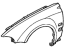 Honda 60261-SR4-507ZZ Panel Left, Front Fender