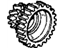 Honda 23411-P0X-000 Gear, Secondary Shaft Low