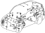 Honda 32107-SCV-A02 Wire Harness, Floor