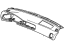 Honda 77102-SV1-A90ZB Pad, Instrument (Upper) *NH172L* (REDDISH BLACK)