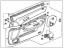 Honda 83551-SV4-A80ZA Base, L. FR. Door *G38L* (LEA) (JADE GREEN)
