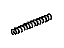 Honda 27752-PP6-000 Spring, Kick Down Valve (3-2)