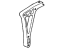 Honda 50827-SV7-A00 Bracket, RR. Engine Mounting