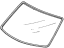 Honda 73250-SV4-023 Molding, RR. Windshield