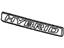 Honda 75723-TM8-A01 Emblem, Rear (Hybrid)